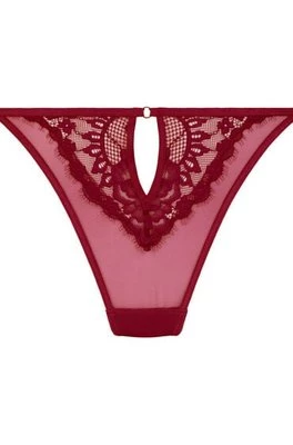 Hunkemöller Stringi Cinnamon Czerwony