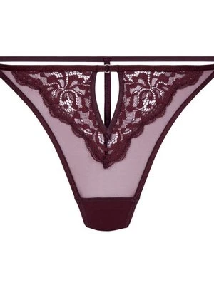 Hunkemöller Stringi Cinnamon Czerwony