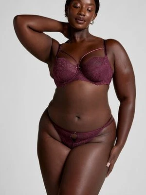 Hunkemöller Stringi Cinnamon Czerwony