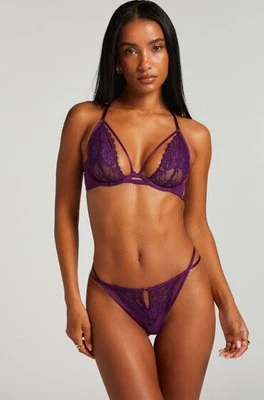 Hunkemöller Stringi Cinnamon Fioletowy