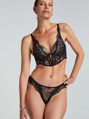 Hunkemöller Stringi Daphne Czarny