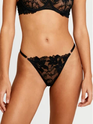Hunkemöller Stringi Ingrid 300468 Czarny