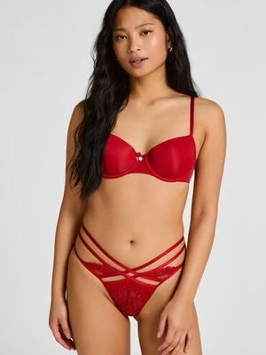 Hunkemöller Stringi Janina Czerwony