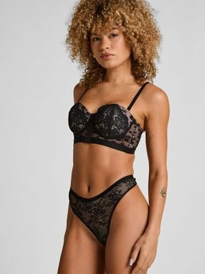 Hunkemöller Stringi Lea Czarny
