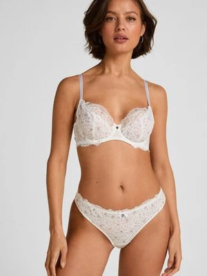 Hunkemöller Stringi Marine Biały