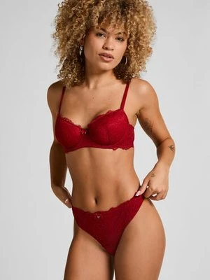 Hunkemöller Stringi Marine Czerwony