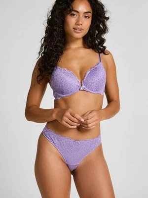 Hunkemöller Stringi Marine Fioletowy