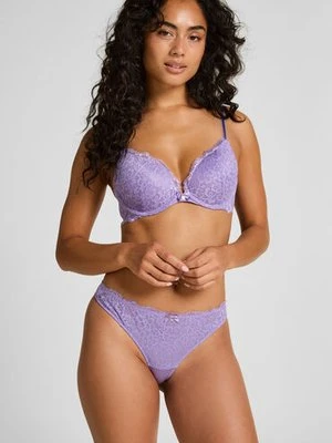 Hunkemöller Stringi Marine Fioletowy