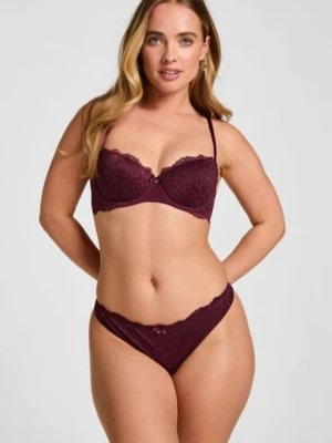 Hunkemöller Stringi Marine Fioletowy