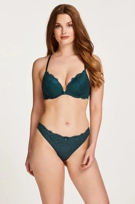 Hunkemöller Stringi Marine Niebieski