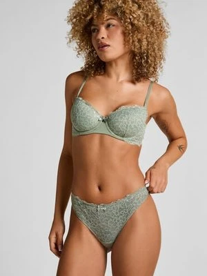 Hunkemöller Stringi Marine Zielony