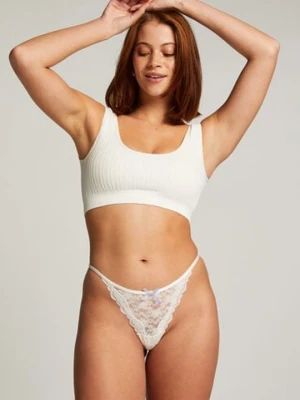 Hunkemöller Stringi Mini Biały