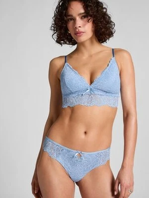 Hunkemöller Stringi Posie Niebieski