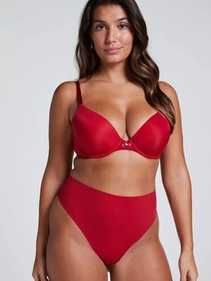 Hunkemöller Stringi Smooth Czerwony