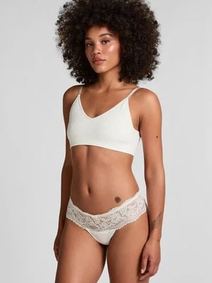 Hunkemöller Stringi typu bokserki Florence Biały
