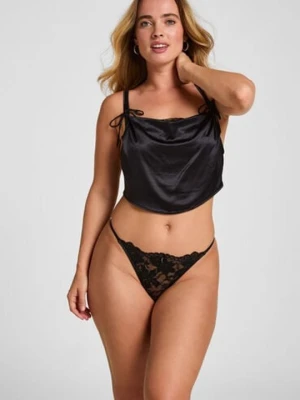 Hunkemöller Stringi Viktoria Czarny
