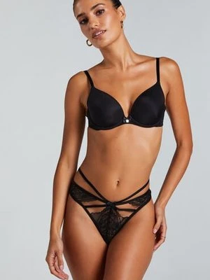 Zdjęcie produktu Hunkemöller Stringi Wera Czarny
