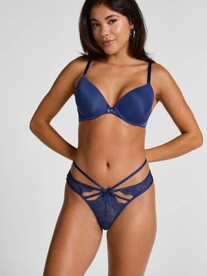 Hunkemöller Stringi Wera Niebieski