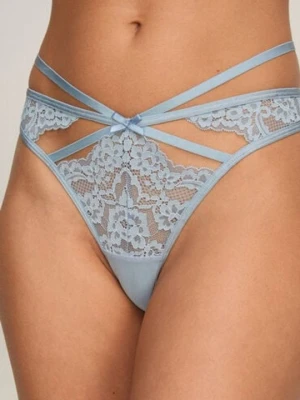 Hunkemöller Stringi Wera Niebieski