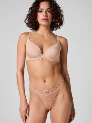 Hunkemöller Stringi z niskim stanem Madison Brązowy