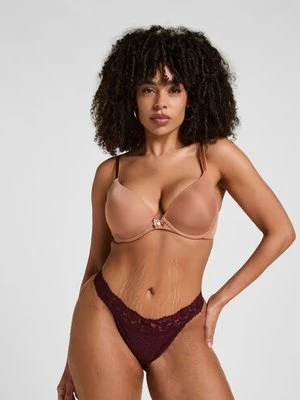 Hunkemöller Stringi z niskim stanem Madison Fioletowy