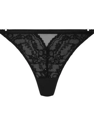 Hunkemöller Stringi z wycięciem Sabrina Czarny