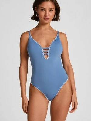 Hunkemöller Strój kąpielowy Joburg Niebieski