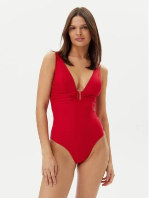 Hunkemöller Strój kąpielowy Shaping Luna 301359 Czerwony