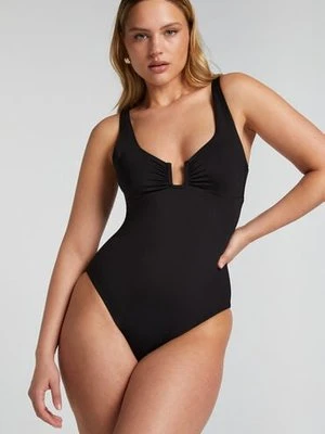 Hunkemöller Strój kąpielowy Shaping Santorini Czarny