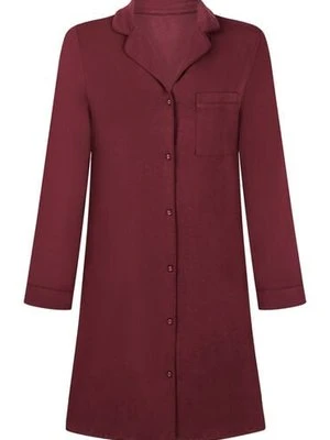 Hunkemöller Sukienka Essential z dżerseju z długim rękawem Fioletowy