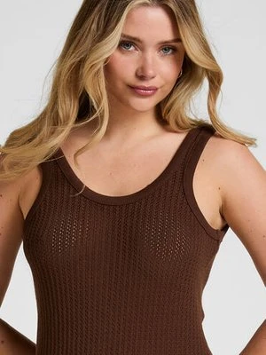 Hunkemöller Sukienka plażowa Coastal Muse Brązowy