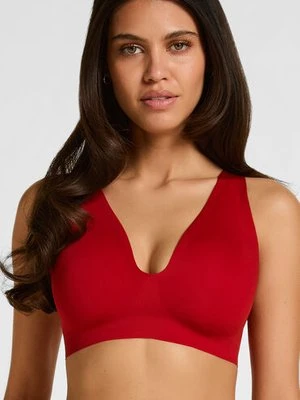 Hunkemöller Super Comfort Biustonosz Czerwony