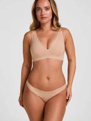 Hunkemöller Super Comfort Stringi Beżowy