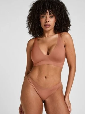 Hunkemöller Super Comfort Stringi Brązowy