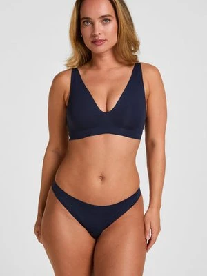 Hunkemöller Super Comfort Stringi Niebieski