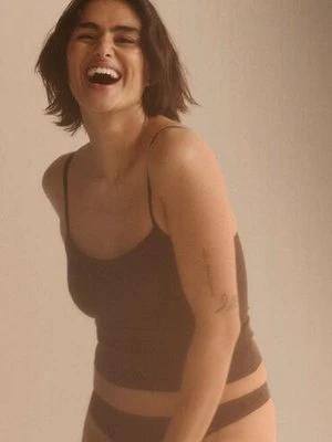 Hunkemöller Super Comfort Top Brązowy