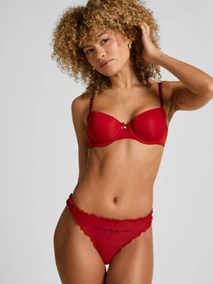 Hunkemöller Świąteczny string Czerwony