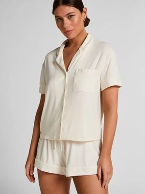 Hunkemöller Szorty Essential z dżerseju Biały