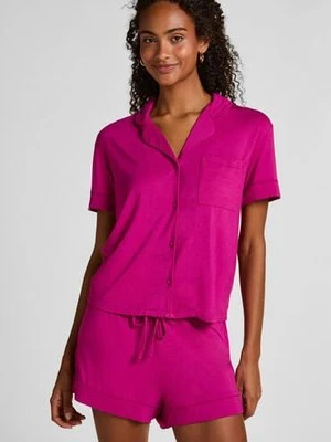 Hunkemöller Szorty Essential z dżerseju Różowy