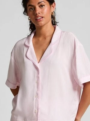 Hunkemöller Szorty od piżamy z krótkim rękawem Różowy