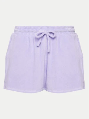 Hunkemöller Szorty piżamowe Velvet 205107 Fioletowy Regular Fit