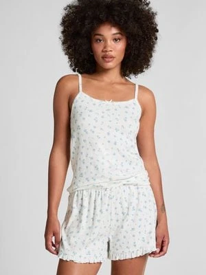 Hunkemöller Szorty Pointelle Biały