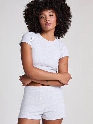 Hunkemöller Szorty Pointelle Szary