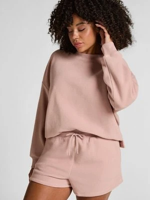 Hunkemöller Szorty sportowe z polaru Różowy