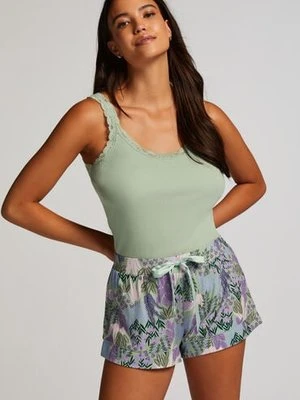 Hunkemöller Szorty z dżerseju Zielony