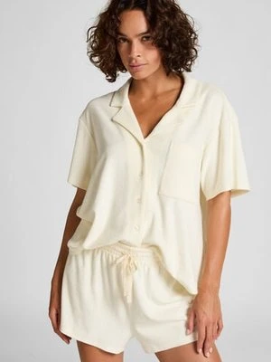 Hunkemöller Szorty z materiału frotte Biały
