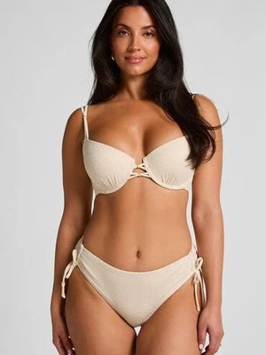 Hunkemöller Szydełkowy dół od bikini Crochet Biały