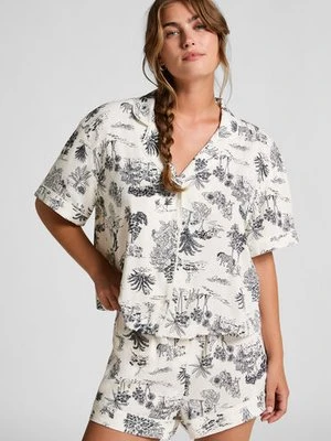 Hunkemöller Tkane szorty Biały