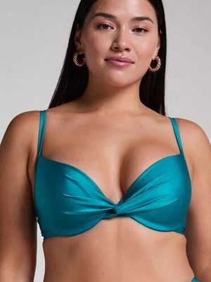 Hunkemöller Top bikini Aqua Zielony