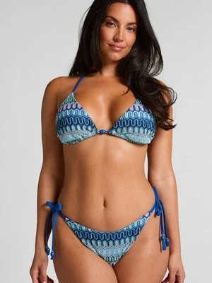 Hunkemöller Top od bikini Cali Highleg Niebieski
